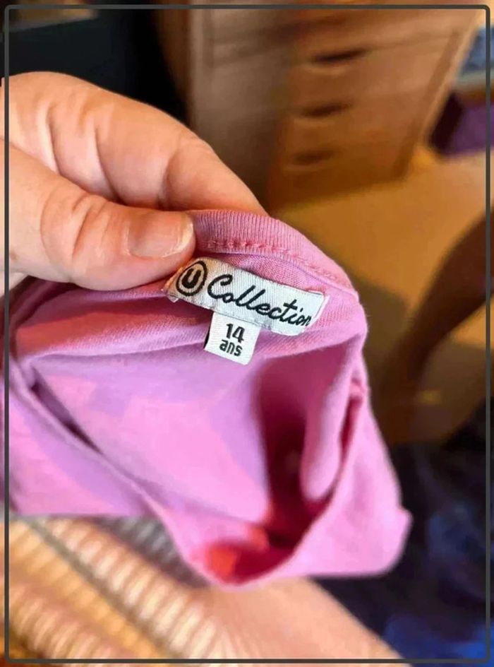 T shirt  taille 14ans  marque  u collection - photo numéro 3