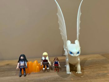 Playmobil Dragon et personnages du film « Dragon » 