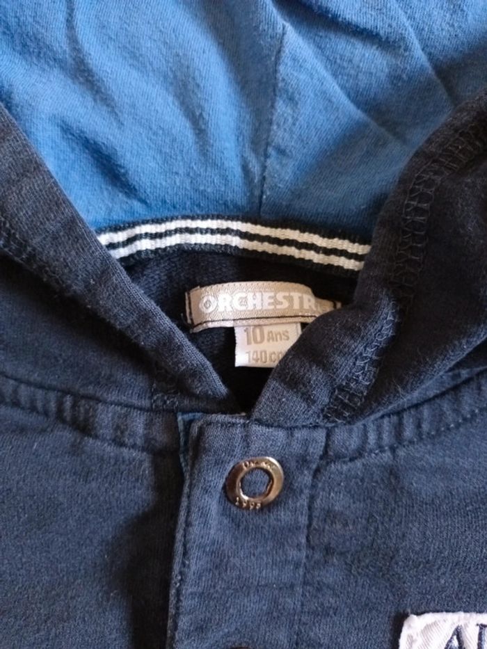 Sweat à capuche 10ans - photo numéro 5