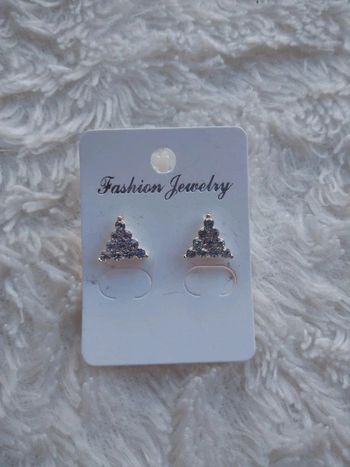 Boucles d'oreilles style diamants triangle Fashion Jewelry
