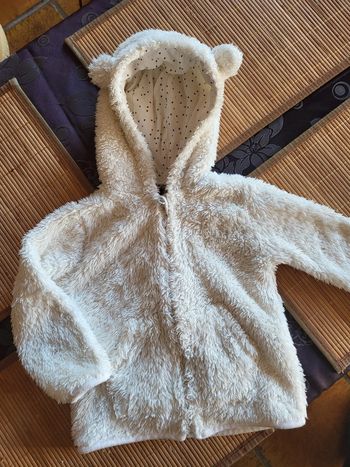 Veste moumoute kiabi fille 3ans