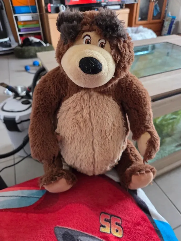 Peluche masha et michka
