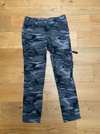 Pantalon treillis gris