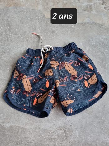 Short de bain 2 ans