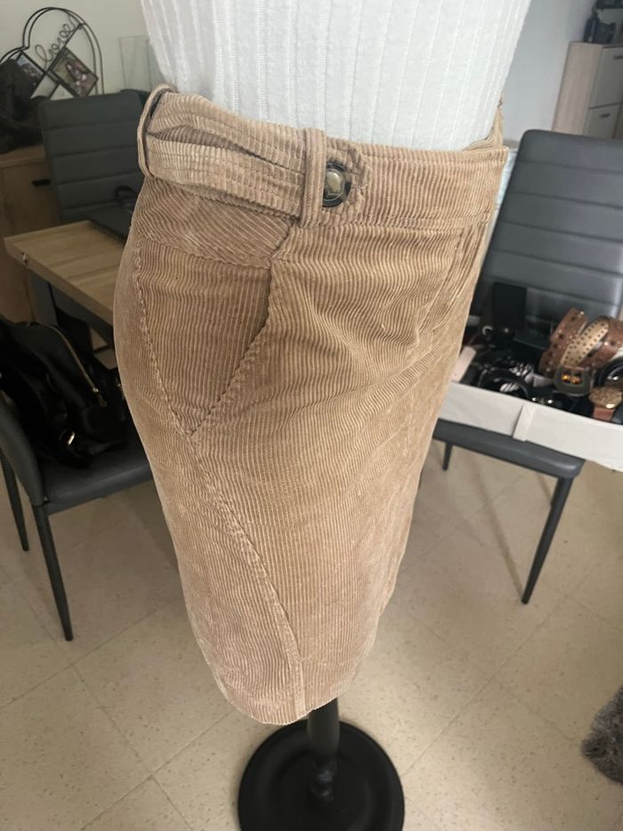 Jupe en daim mango - photo numéro 4