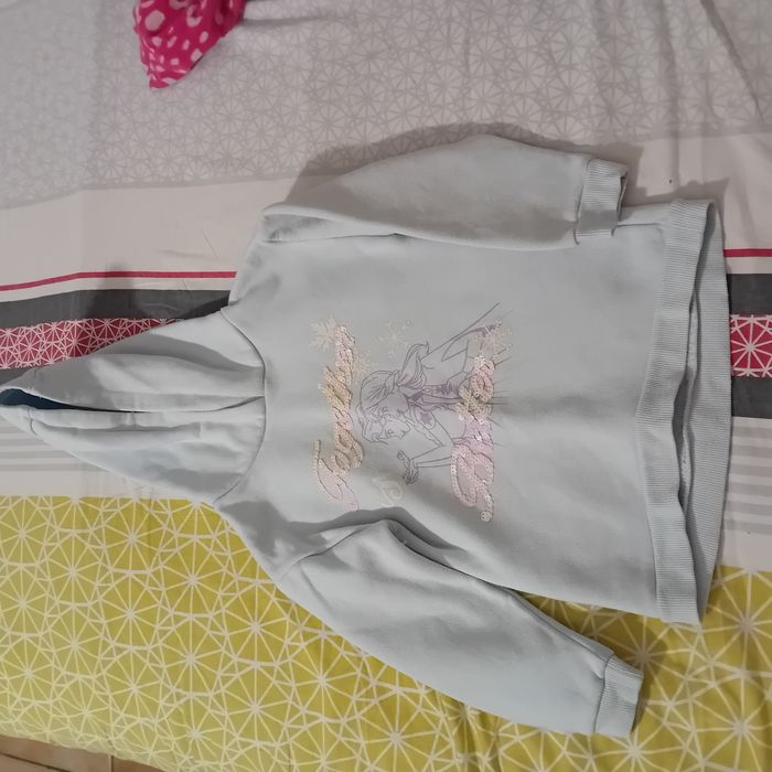 Sweat-shirt à capuche reine des neiges