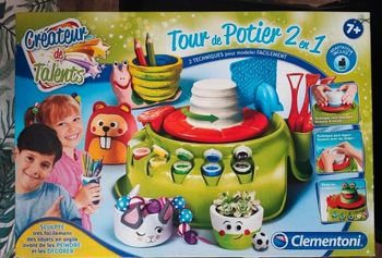 Tour de potier 2 en 1