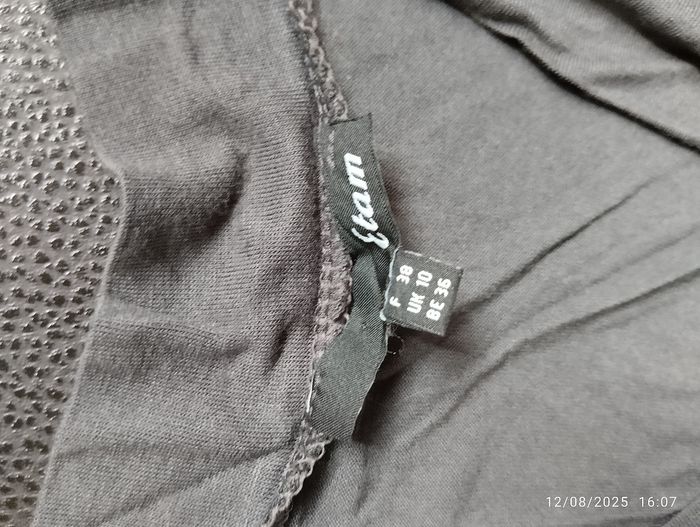 Robe gris pétrole Etam taille 38 - photo numéro 5