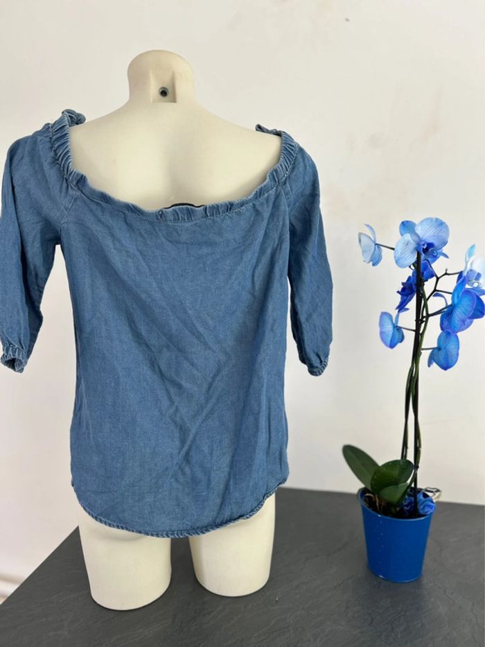 T-shirt ~ denim ~ M - photo numéro 2