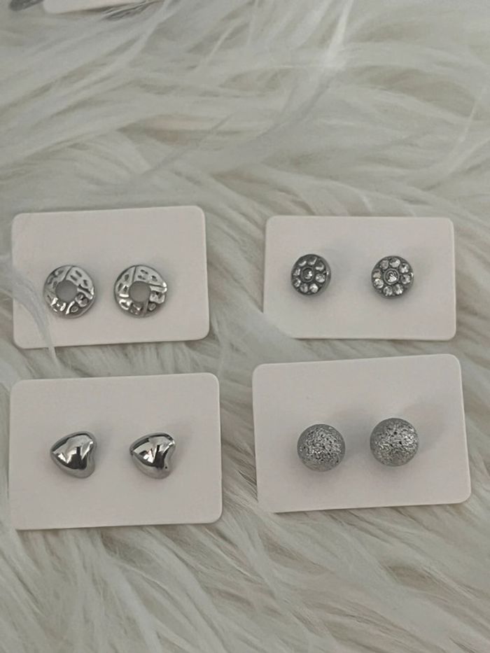 Lot boucles d’oreilles