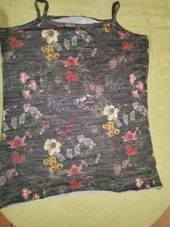 Débardeur fleurie