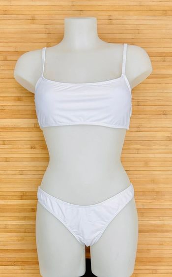 Bikini brésilien blanc taille S