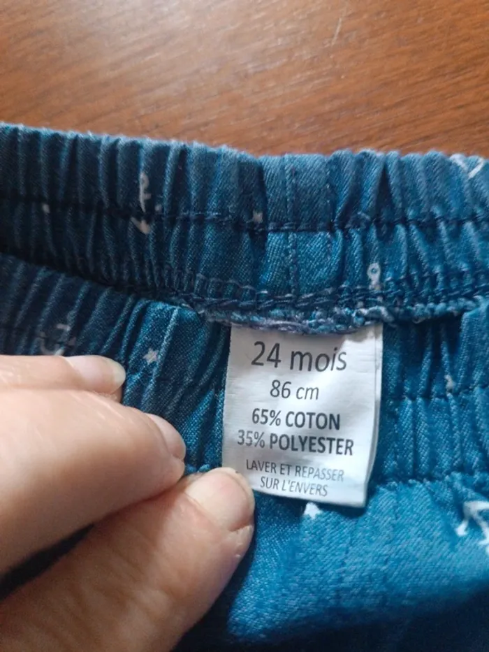 Pantalon bleu ancres 86 - photo numéro 3