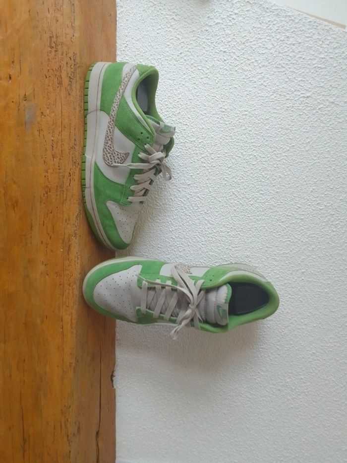 Dunk gris vert