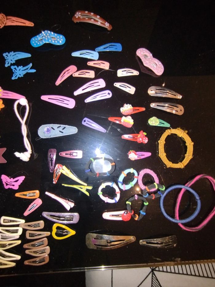 Lot accessoires pour cheveux - photo numéro 2