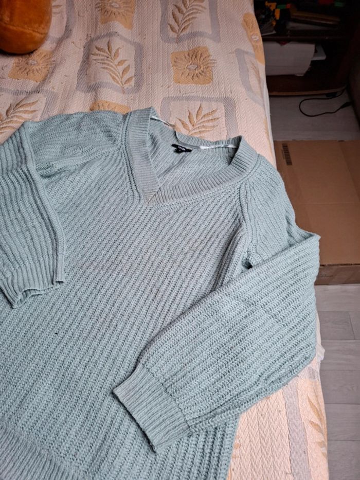 Magnifique pull effet tricoter femme - photo numéro 2