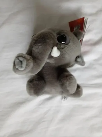 Peluche animal éléphant Big Headz neuve