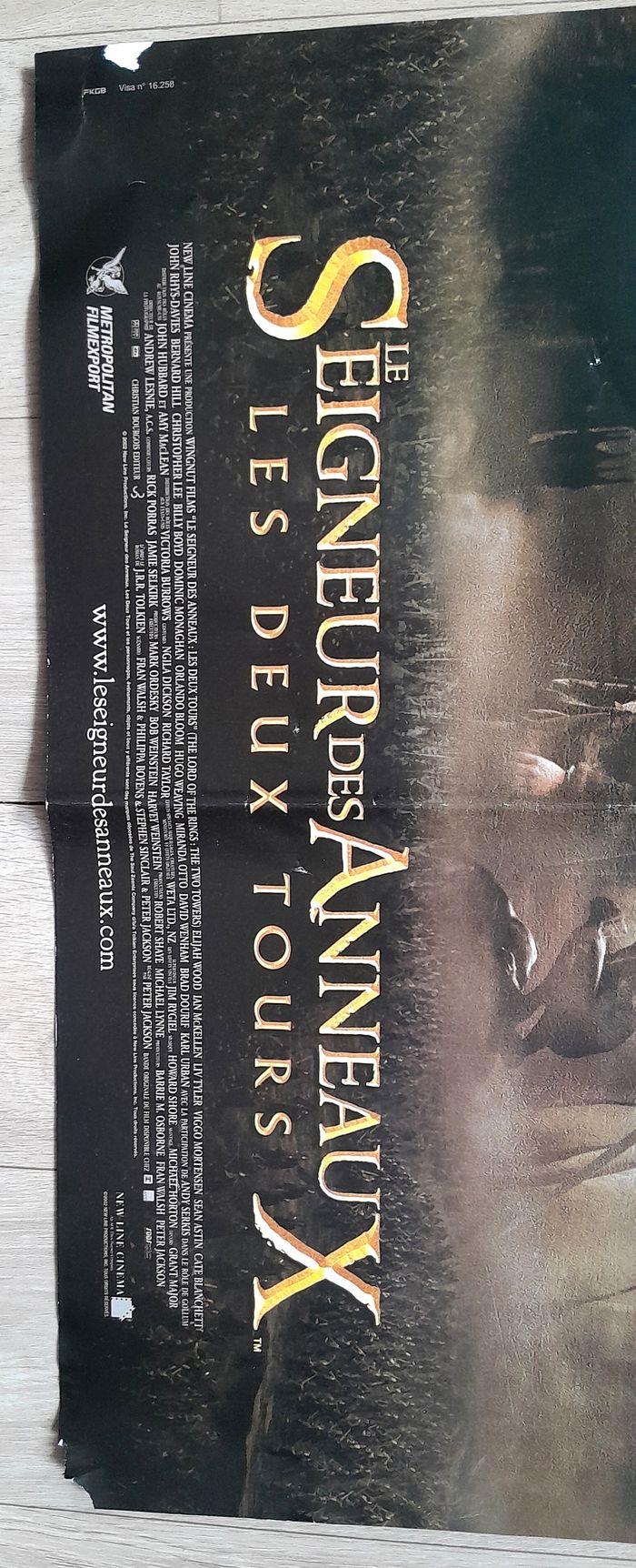 affiche film cinéma Le seigneur des anneaux les deux tours - photo numéro 3