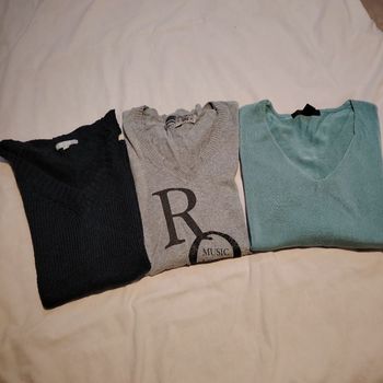 Lot pulls femme taille 38