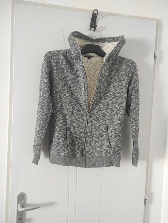 Veste jogging a capuche xs kiabi