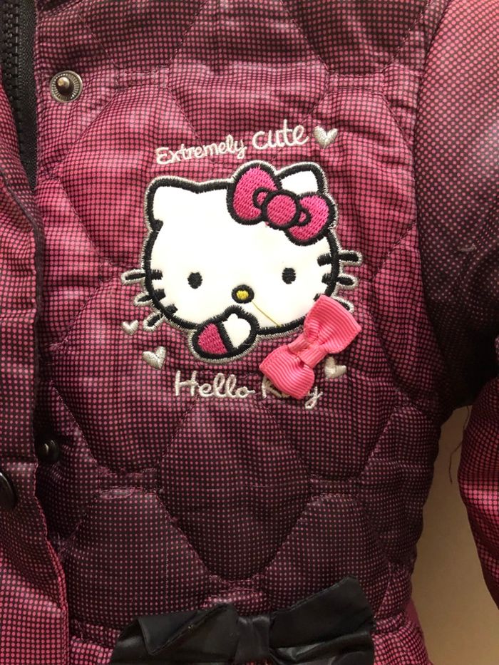 Doudoune hello kitty fille 3 ans - photo numéro 3