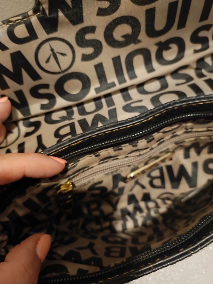 Pochette noire et doré - photo numéro 4