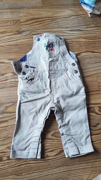 Salopette bébé garçon, DPAM, 6 mois