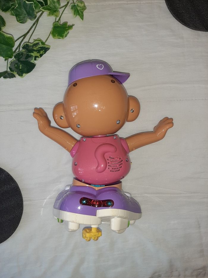 Jouet interactif Titi Ouistiti rose Vtech 12mois 36mois fille - photo numéro 2