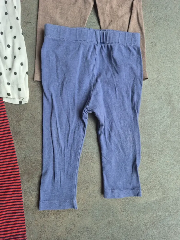Lot 4 leggings 6 mois fille - photo numéro 4