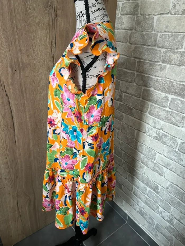 Robe bohème estivale taille L - photo numéro 5