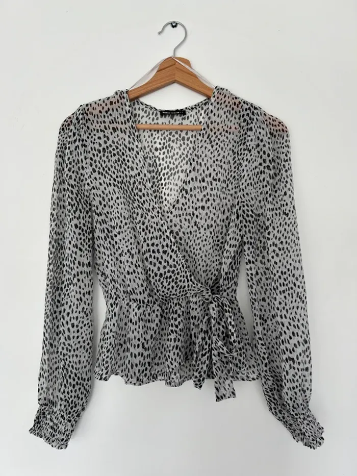 Blouse transparente à pois femme Tally Weijl