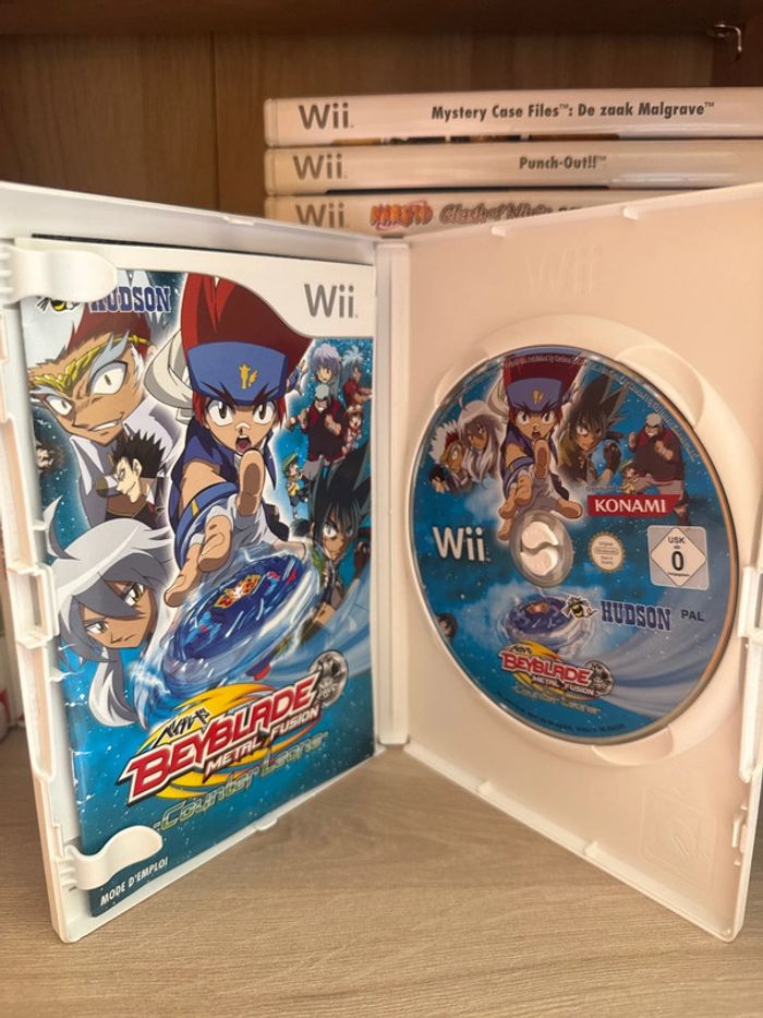 Beyblade metal fusion jeu Wii - photo numéro 2