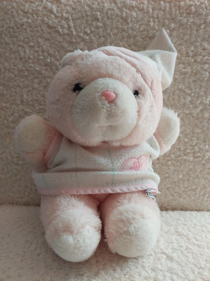 Heart to heart Mini Bear - ourson rose