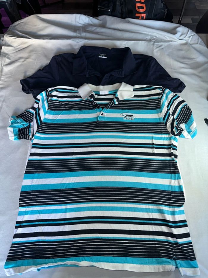 Lot 2 polos taille L