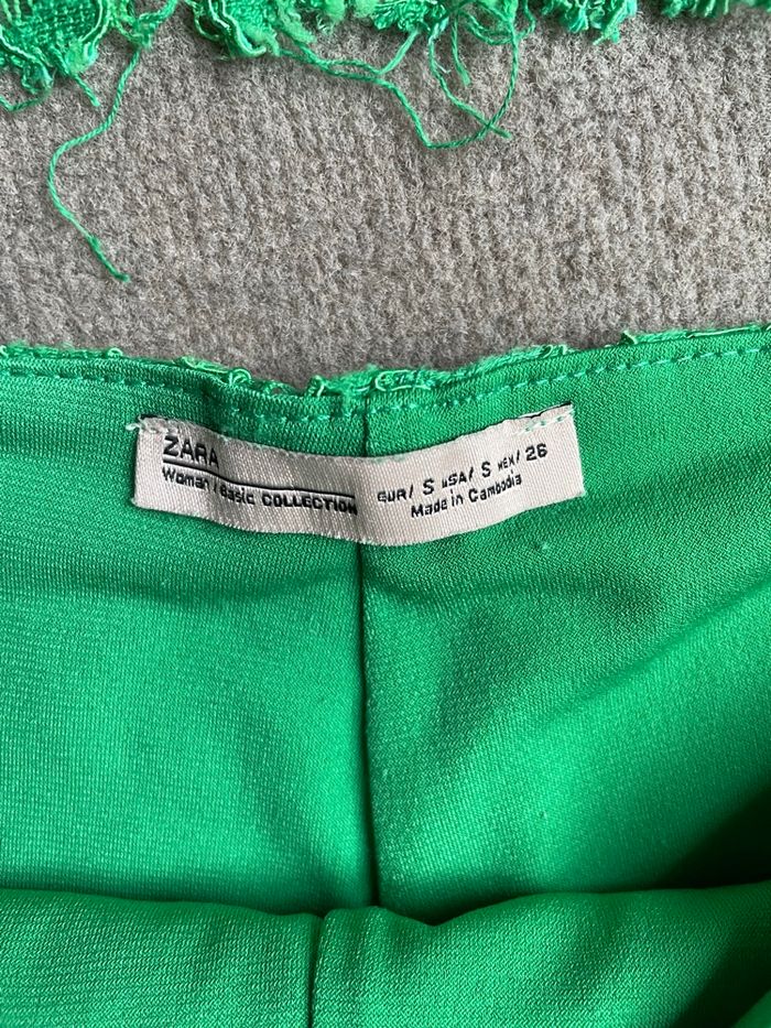 Ensemble dentelle vert Zara - photo numéro 2