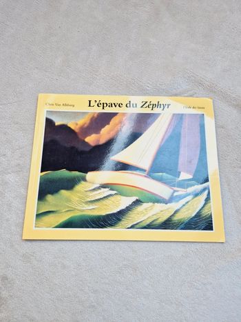 Livre l'epave du zephyr - collection école des max