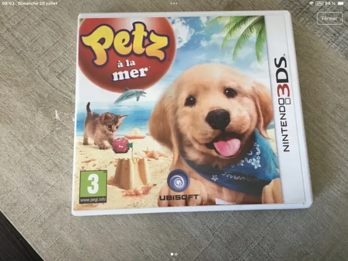 Jeu nintendo ds