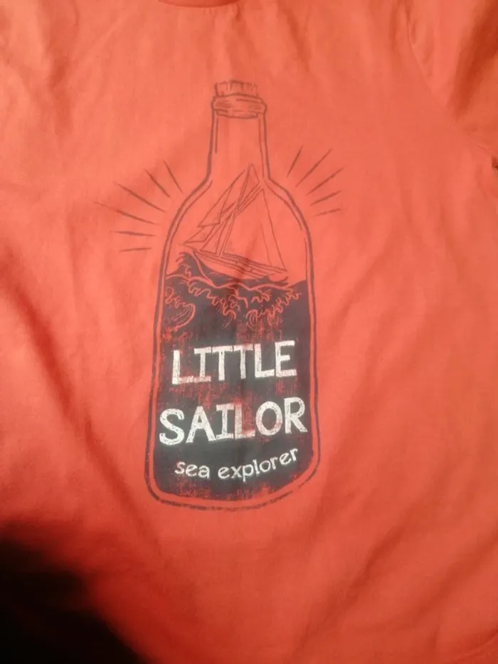 Tee shirt manche courte bouteille 10A - photo numéro 2