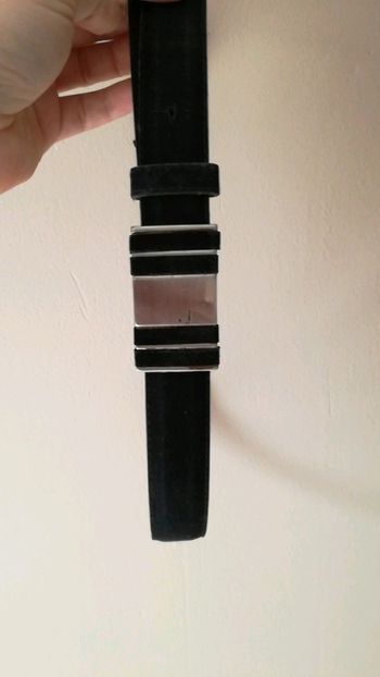 Ceinture velours noir