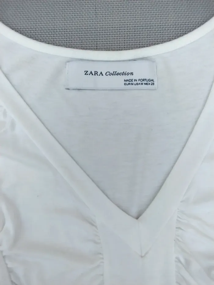 T-shirt Zara blanc - photo numéro 2