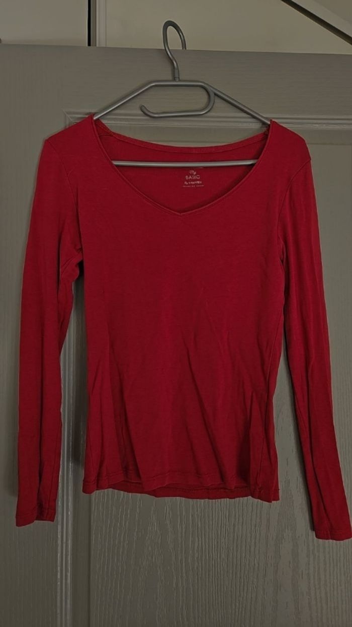T-shirt manches longues femme