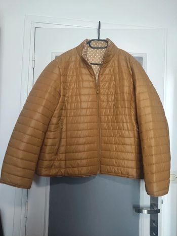 Manteau doudoune mi saison réversible 48/50