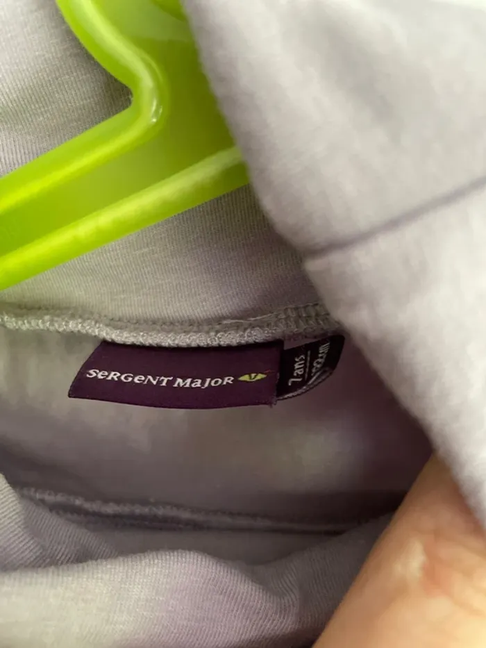 T-shirt 7 ans sergent major - photo numéro 3