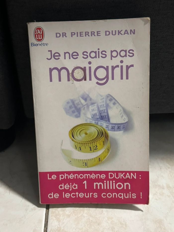 Livre Je ne Sais Pas Maigrir de Pierre Dukan