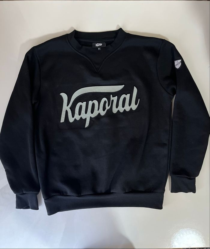 🔥 Sweat Kaporal noir – Taille M 🔥 - photo numéro 3