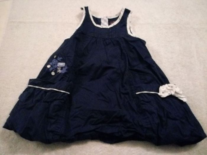 Robe Sergent Major 9-12 mois (réf perso F-F32)(familleac72)