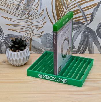XBox One Support 12 boitiers  (Vert & Blanc)