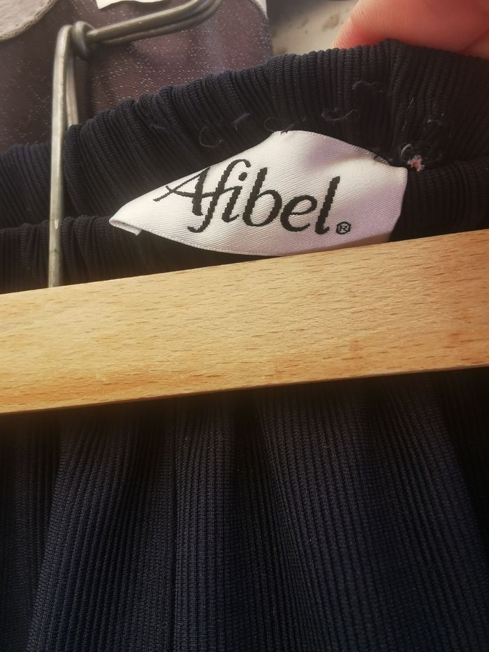 Beau pantalon Afibel taille élastique t 54/56 - photo numéro 3