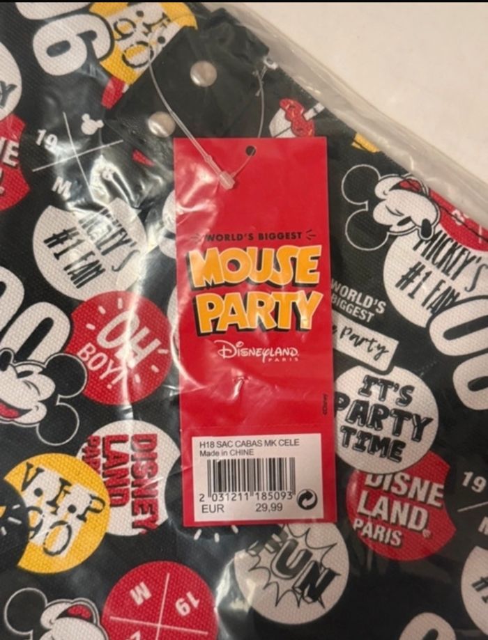 Sac/tote bag , Mickey,Disney - photo numéro 3