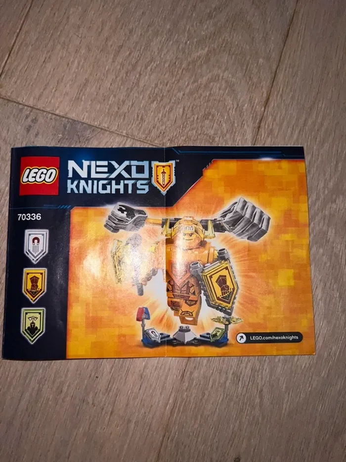 Lego nexo knights 70336 Axl l’ultime chevalier - photo numéro 5